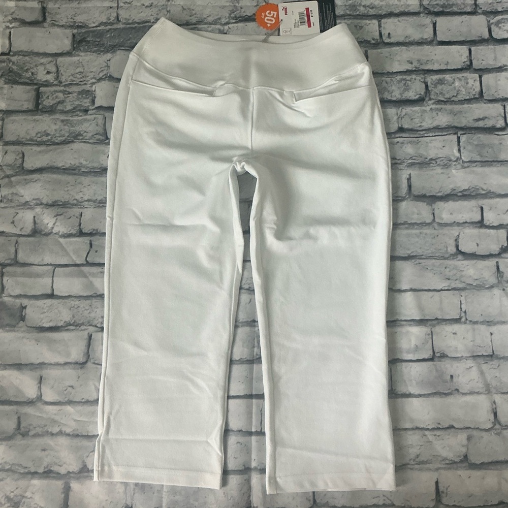 Puma White Capri Golf Athletic Pants~